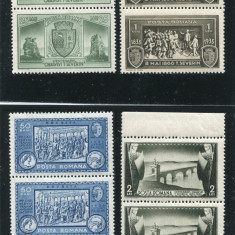 1933 , Lp 104 , Centenarul orasului Turnu Severin X 2 - MNH