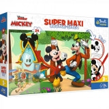 Cumpara ieftin Puzzle Trefl Primo 24 Super Maxi Disney Mickey si Prietenii