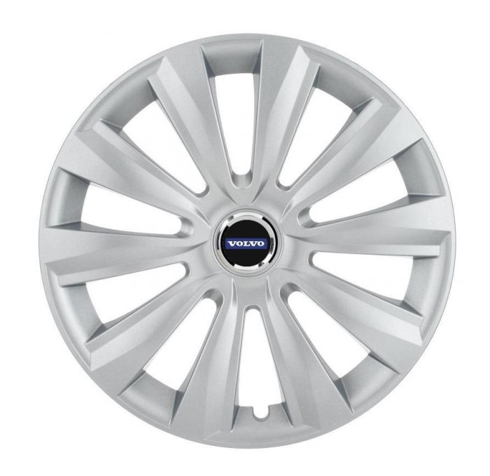 Set 4 Capace Roti, potrivite jantelor de R16, pentru Volvo, model delta cromat