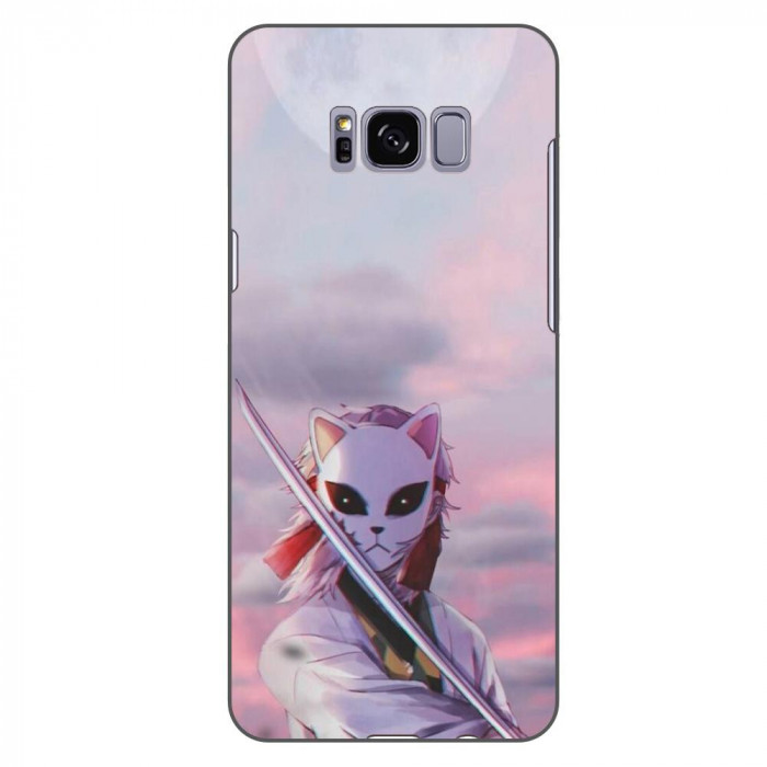 Husa compatibila cu Samsung Galaxy S8 Silicon Gel Tpu Model Demon Slayer Sabito