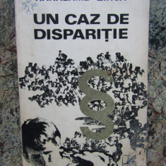 HARALAMB ZINCA - UN CAZ DE DISPARITIE