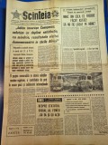 ziarul scanteia 8 aprilie 1972 - romania - franta la fotbal