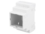 Carcasă DIN ABS Gri 90x52x65mm UL94V-0, KRADEX