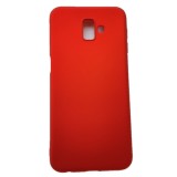 Husa Samsung Galaxy J6 Plus 2018 - Silicon Slim, Rosu, ALC MOBILE