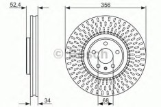 Disc frana AUDI A6 (4G2, C7, 4GC) (2010 - 2016) BOSCH 0 986 479 748