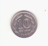 Argentina 10 centavos 1959 -KM# 54, Sch&ouml;n# 54, CJ# 268-270, America Centrala si de Sud