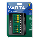 Incarcator Varta LCD Multi Charger Plus cu 8 Canale de Incarcare Acumulatori AA R6 AAA R3 57681