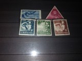 TIMBRE ROMANIA LP 230 1948 UNIUNEA TINERETULUI MUNCITOR, Nestampilat