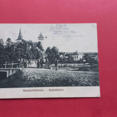 Sibiu Movile Hundrubechiu Biserica fortificata luterana 1917 Szaszhalom Cenzura