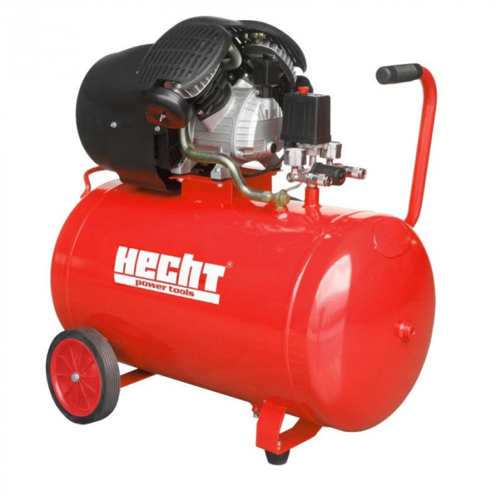 Compresor cu doua pistoane HECHT2355 100L 3cp 8 bari