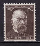 Cumpara ieftin ✅ (S41) Germania Reich 1944 Robert Koch - 100 de ani ,serie completa Michel 864 , MNH, Nestampilat