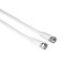 Cablu coaxial Hama 205037, 1.5 metri, alb