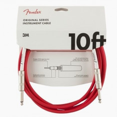 Cablu Fender Original Instr. 10" Fiesta Red