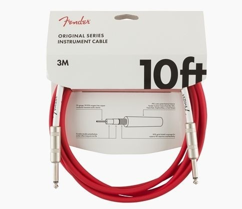 Cablu Fender Original Instr. 10&quot; Fiesta Red
