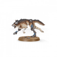 Miniatura Warhammer 40k, GW, Space Wolves Cyberwolf foto