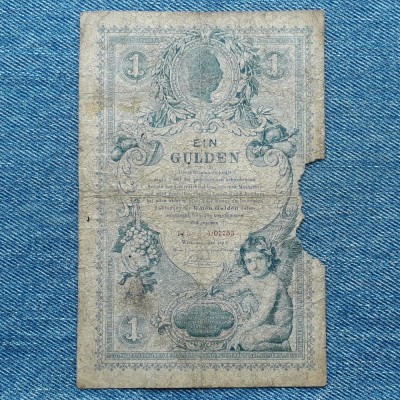 1 Gulden 1888 Austria / Forint foto