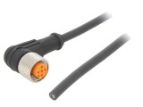 Cablu M12 mamă 4 pini pentru senzori, 2m, IP67