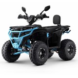 Atv 125cc MNR Troodon Deluxe 8&amp;quot; semi-automat 4T benzina negru/albastru