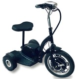 Scuter electric tip tricicleta, Linomag&reg;, Ideal pentru deplasări urbane sau cumpărături, Scaun detasabil, Cos cumparaturi detasabil, Baterie 36V/12AH,