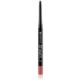 essence 8h Matte Comfort dermatograf mat de buze cu ascutitoare culoare 20 Mauve Mirage 0.3 g