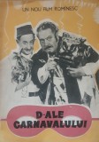 Caiet Program Film D-ale Carnavalului - 1958