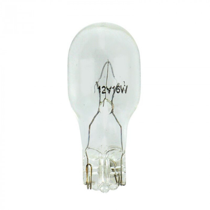 Bec 12V - W16W -16W soclu sticla W2,1x9,5d 2buc Lampa LAM58099
