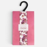 Cumpara ieftin Odorizant parfumat tip umeras, cu parfum de orhidee, 24 x 12 cm, pentru dulap, dressing, sertar si autoturism