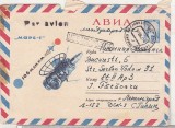 Bnk ip URSS 1964 - cosmos - Mars-1 - circulat spre Romania, Dupa 1950