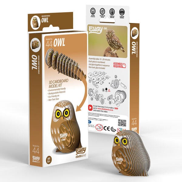 Brainstorm Model 3D - Bufnita - Joc Educativ si interactiv pentru copii