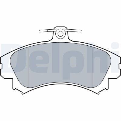 DELPHI LP3533 set placute frana,frana disc foto