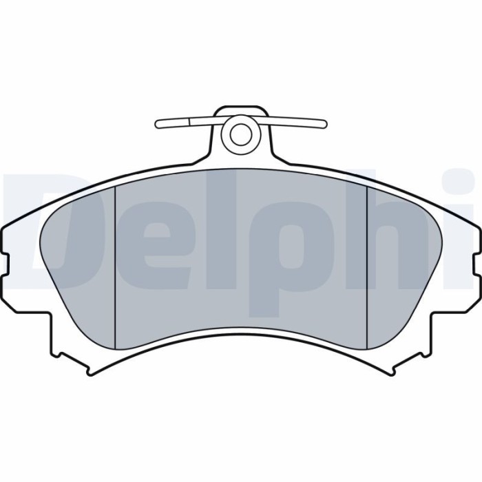 DELPHI LP3533 set placute frana,frana disc