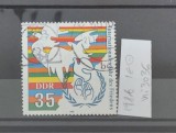 TS21 - Timbre serie DDR 1986 Mi 3036, Stampilat