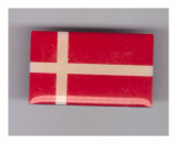Insigna steag Danemarca - Editions Atlas, cu pin