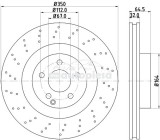 Disc frana LAND ROVER DISCOVERY III VAN (L319) (2007 - 2009) KRIEGER 0950004125