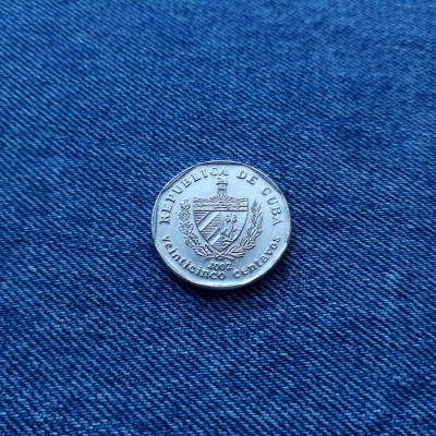 25 Centavos 2002 Cuba foto