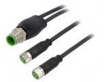 Cablu de conectare M8 3 PIN 1.5m PVC