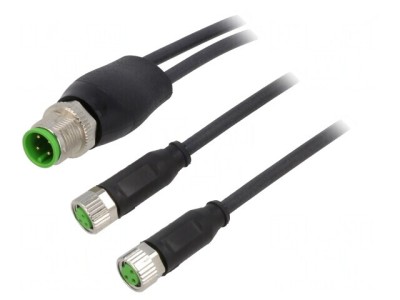 Cablu de conectare M8 3 PIN 1.5m PVC foto