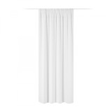 Draperie opaca Stella cu rejansa Jemidi, 140 x 245 cm, Alb, Poliester, 55283.02.03