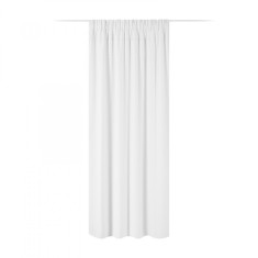 Draperie opaca Stella cu rejansa Jemidi, 140 x 245 cm, Alb, Poliester, 55283.02.03