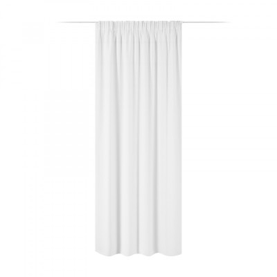 Draperie opaca Stella cu rejansa Jemidi, 140 x 245 cm, Alb, Poliester, 55283.02.03 foto