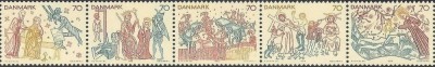 Danemarca 1973 - Arta, picturi, serie neuzata foto
