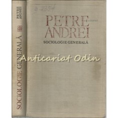 Sociologie Generala - Petre Andrei