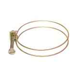 Colier din sarma pentru furtun 70-75 mm cu surub M6x70 Breckner