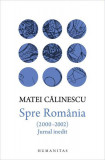 Spre Rom&acirc;nia (2000&ndash;2002). Jurnal inedit - Hardcover - Matei Călinescu - Humanitas