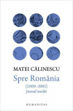 Spre Rom&acirc;nia (2000&ndash;2002). Jurnal inedit - Hardcover - Matei Călinescu - Humanitas, 2021