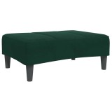 Cumpara ieftin Taburet, verde inchis, 77x55x31 cm, catifea