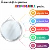 Panou Autocolant Fa cunostinta cu persoana responsabila - 125x125 cm