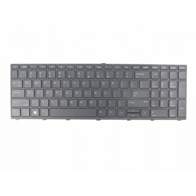 Tastatura Laptop, HP, ProBook 470 G5, L01027-001, iluminata, neagra, layout US foto