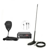 Kit statie radio CB PNI Escort HP 8001L ASQ cu antena magnetica Extra 45
