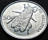 Cumpara ieftin Moneda 50 STOTINOV - SLOVENIA, anul 1996 *cod 3671 A, Europa, Aluminiu